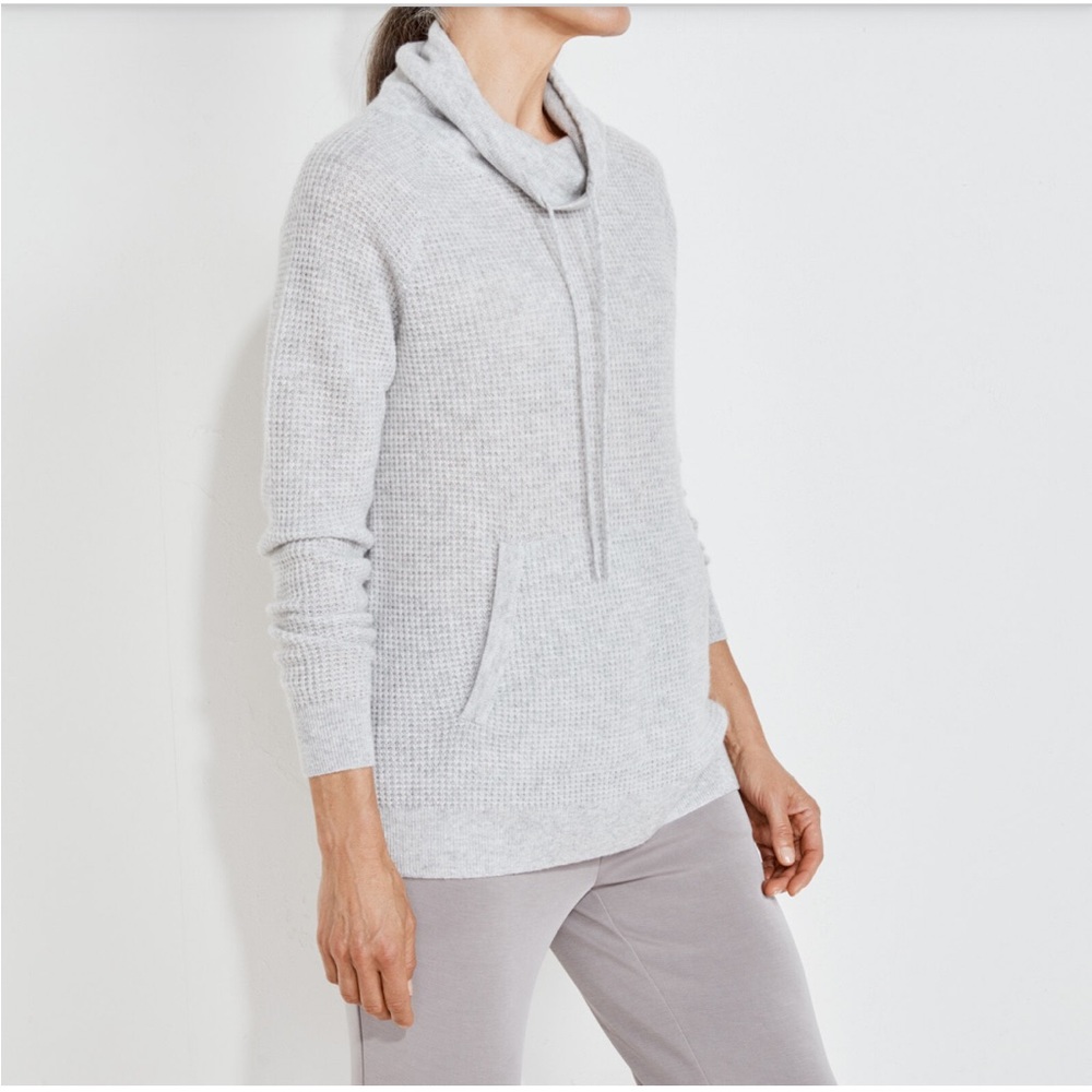 Haven well within Cashmere Waffle Texture Stitch Sweater grey size s new…